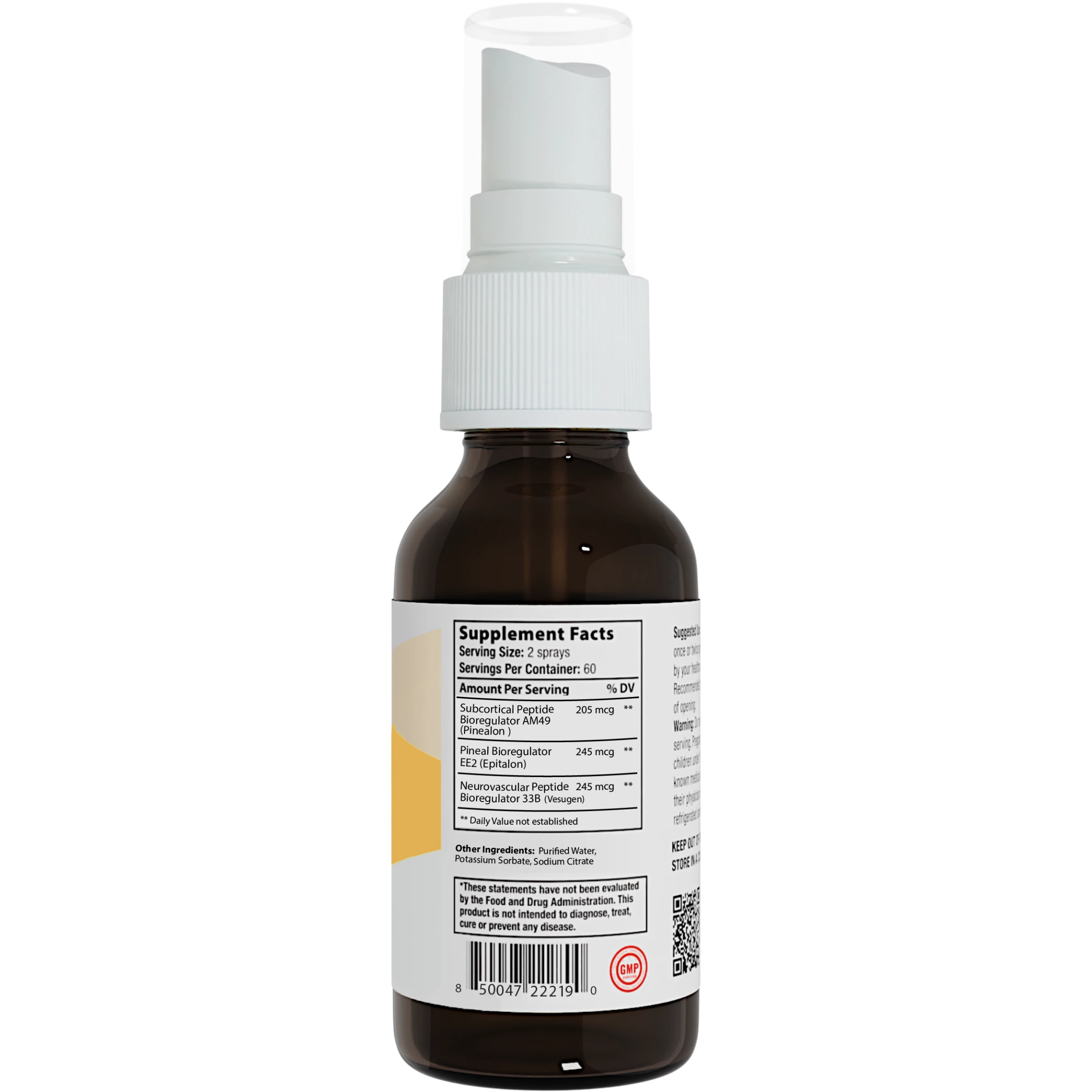 Epitalon Pinealon supplement facts